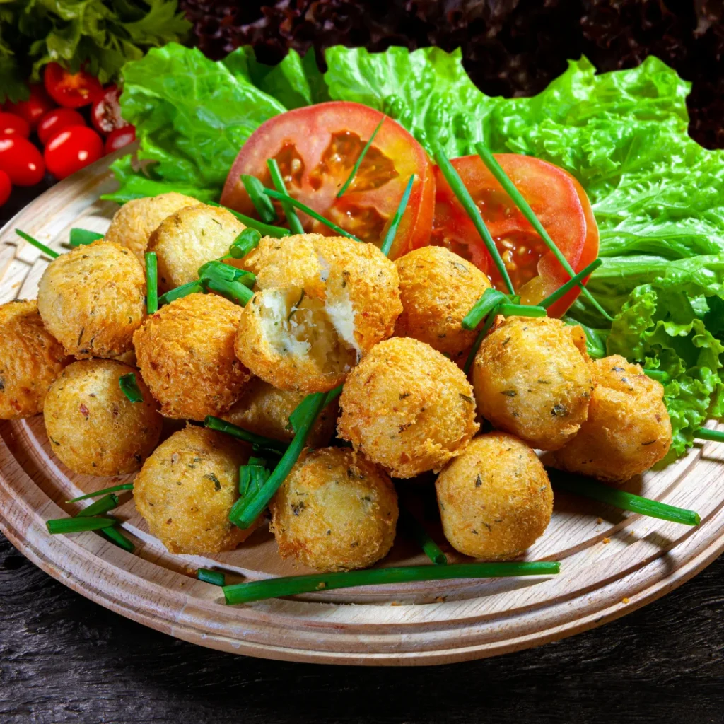 Bolinho de Salmão